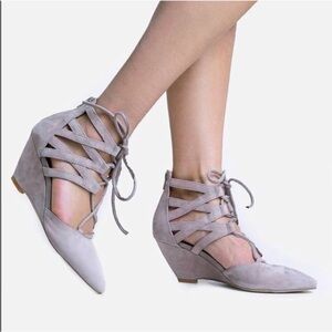 Jeffrey Campbell Sombra Lace Up Heels